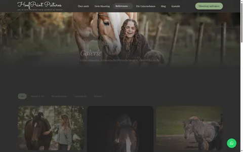Galerie mit Tierfotografien